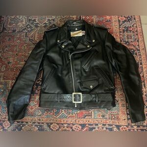 Schott Perfecto leather Jacket.